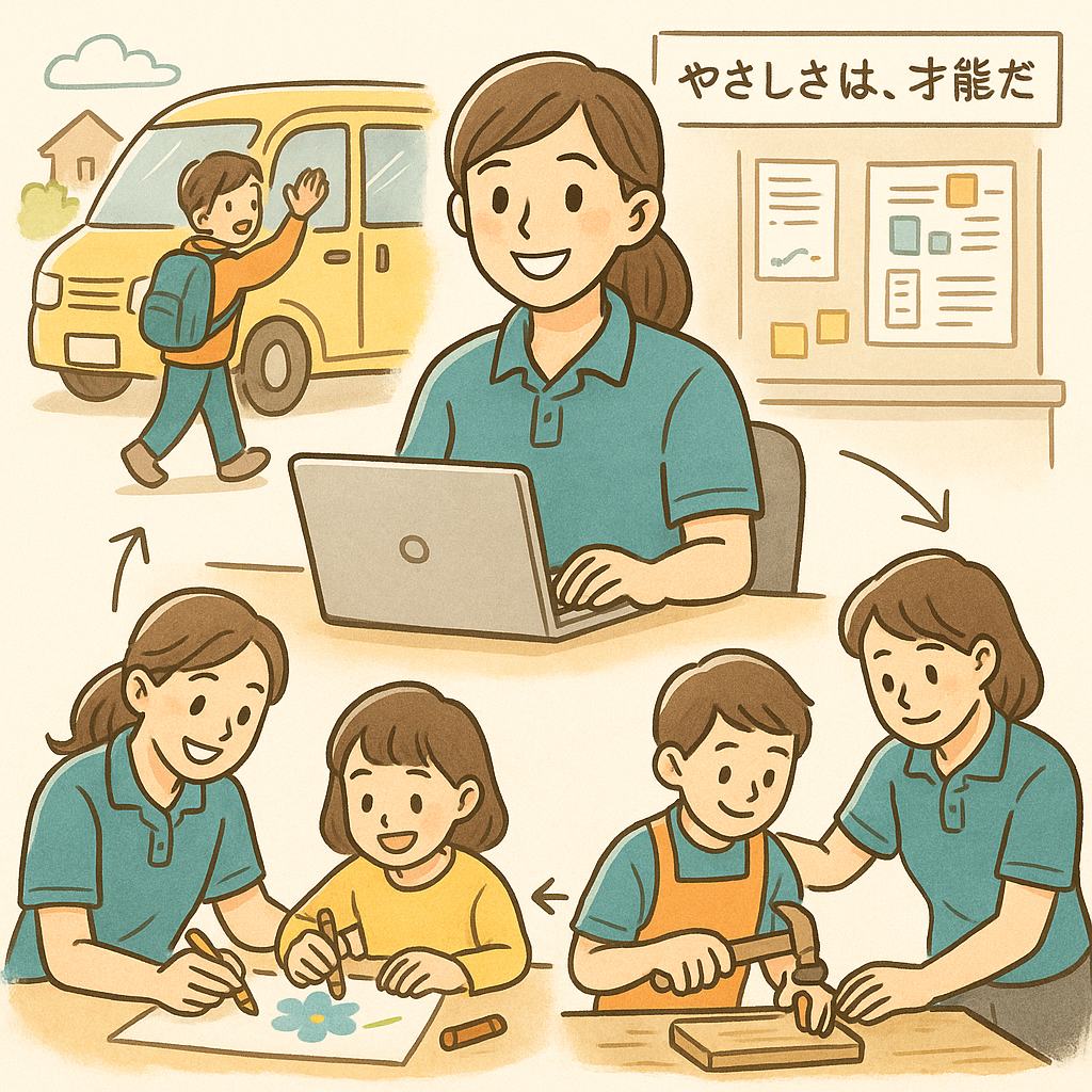 若手スタッフの1日の流れ